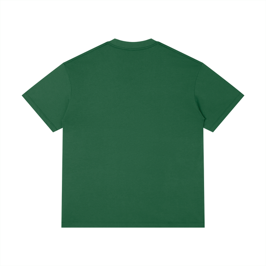 2 Little Ducks Green & Gold Unisex Regular Fit Crewneck T-Shirt