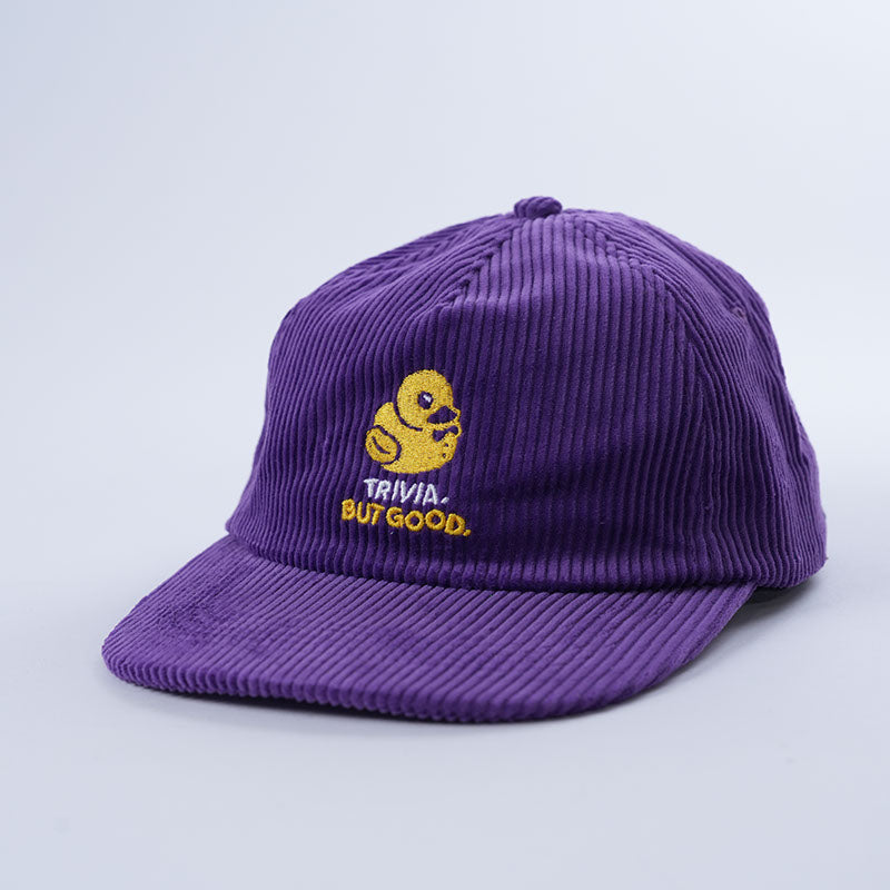 Trivia But Good Duckie Corduroy Cap