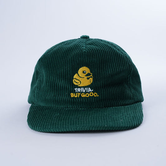 Trivia But Good Duckie Corduroy Cap