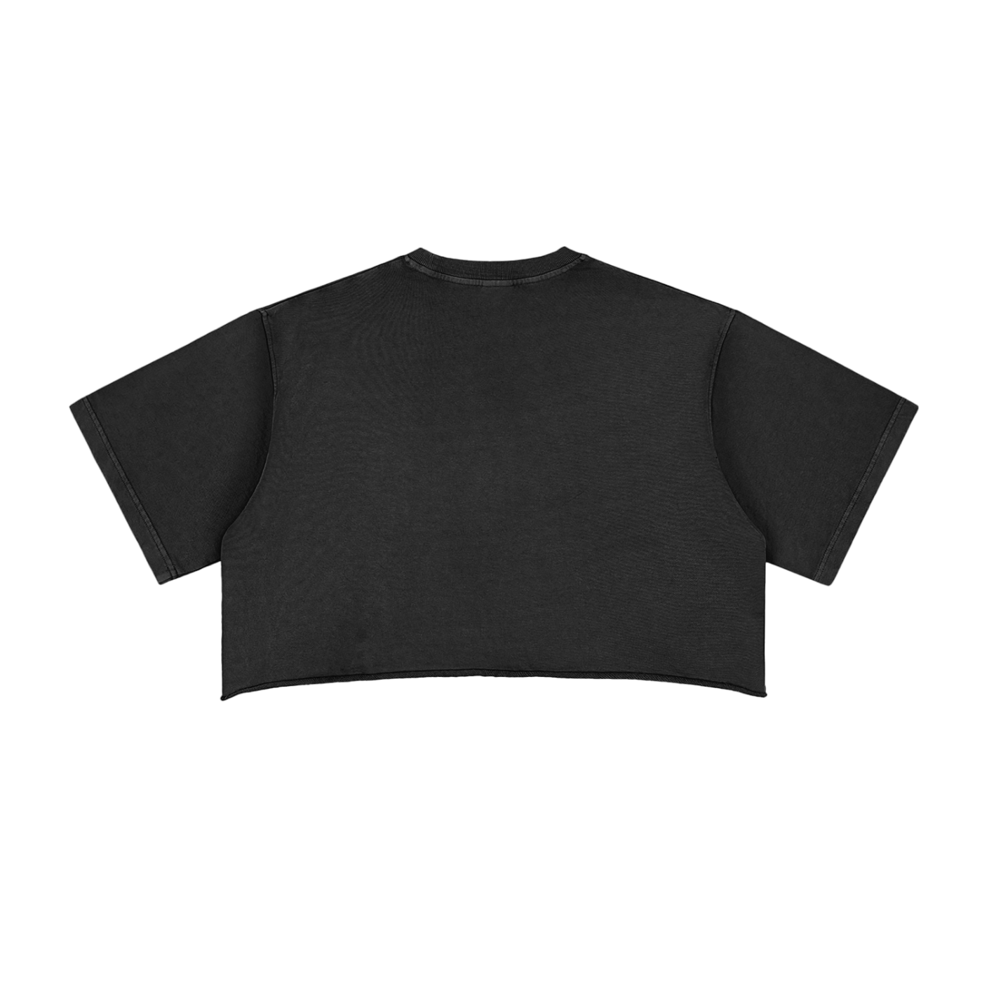 Quiz Meisters Raw Edge Crop Top