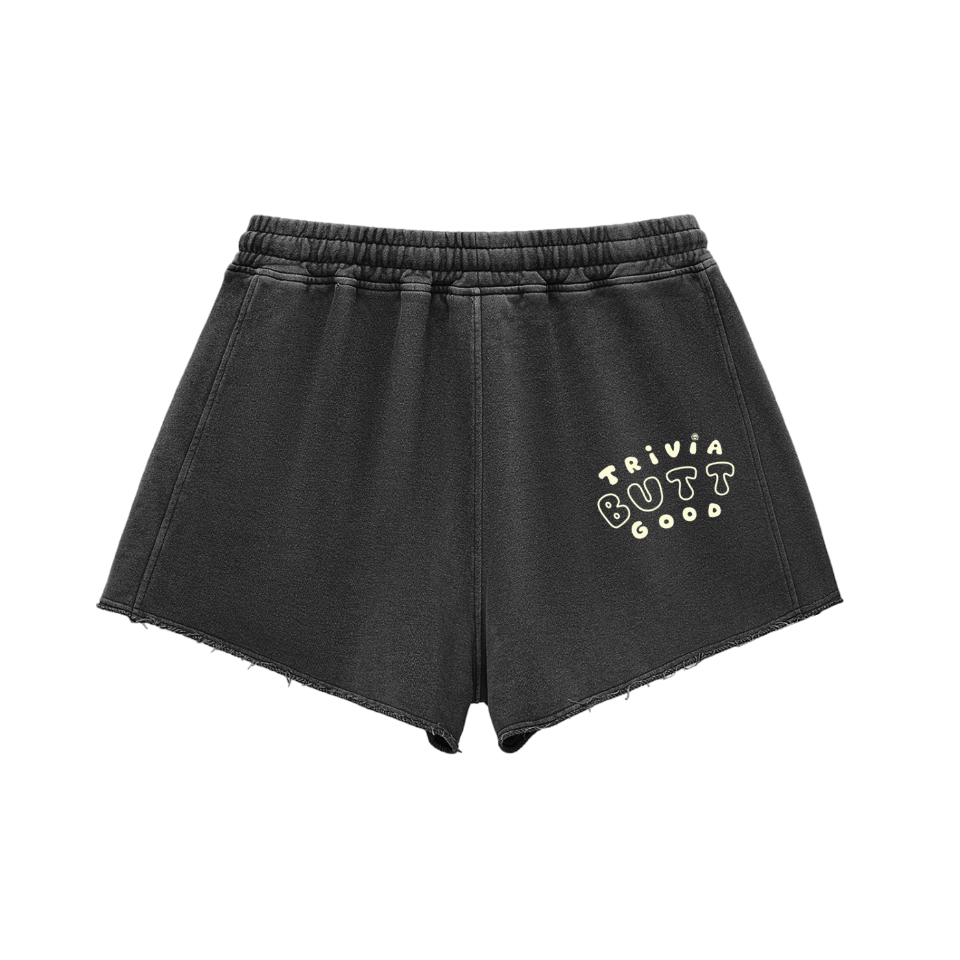 Trivia BUTT Good Women's Shorts - Raw Edge