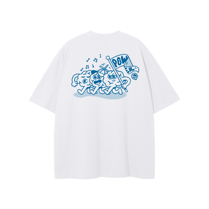 Brain Power Loose Fit Unisex T-Shirt