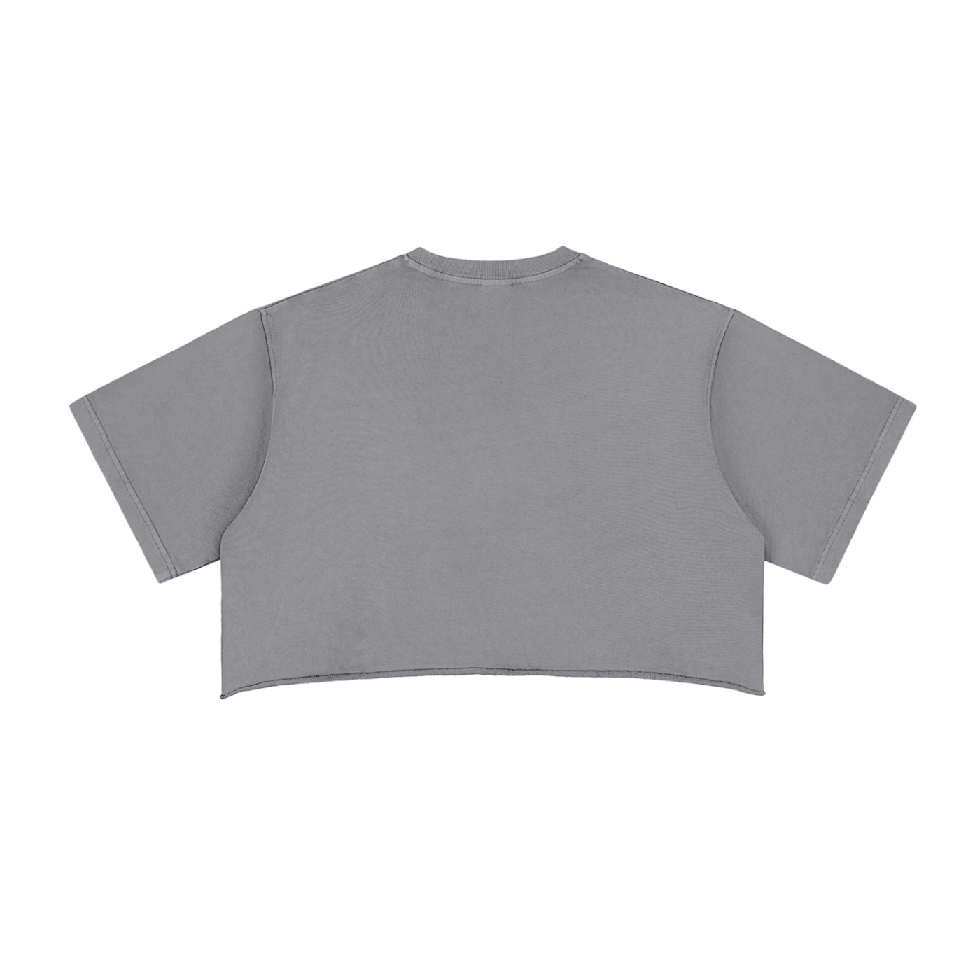 Quiz Meisters Raw Edge Crop Top