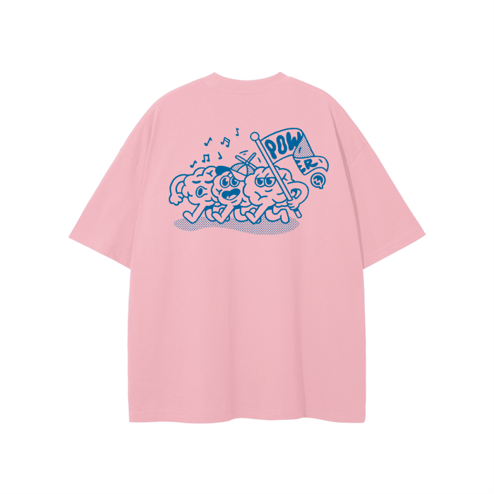 Brain Power Loose Fit Unisex T-Shirt