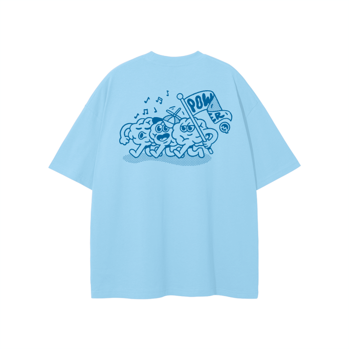 Brain Power Loose Fit Unisex T-Shirt
