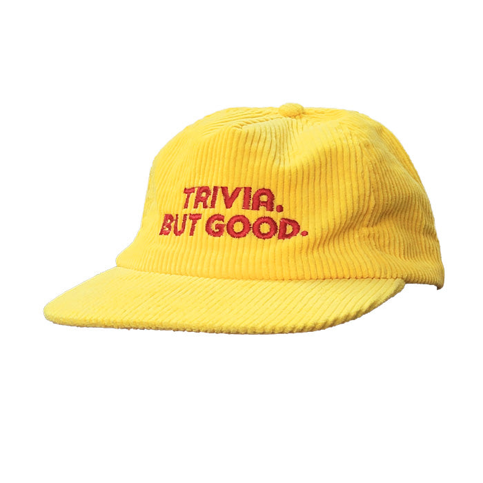 Trivia But Good Corduroy Cap