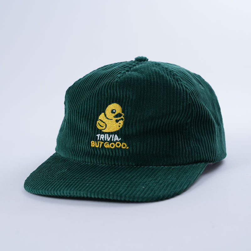 Trivia But Good Duckie Corduroy Cap