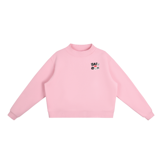 Quiz Mum Fleece Sweatshirt (Pink)