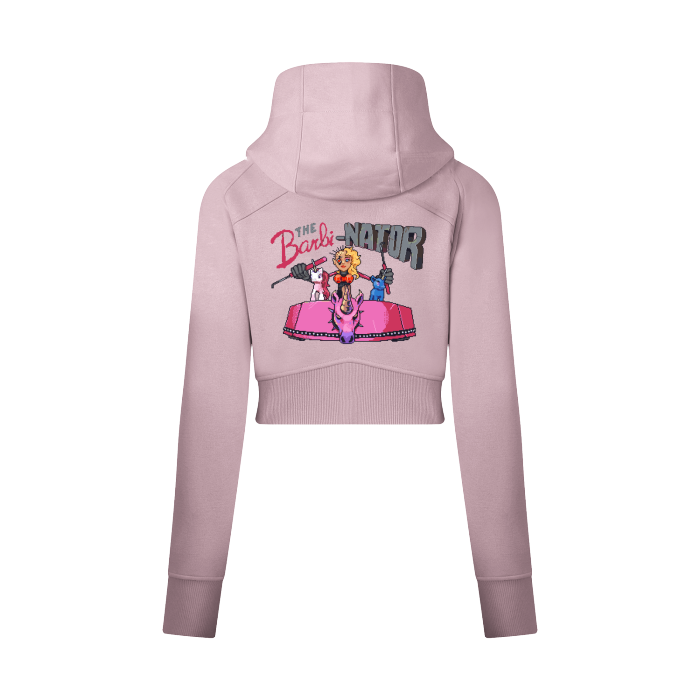 Barbinator Cropped Hoodie