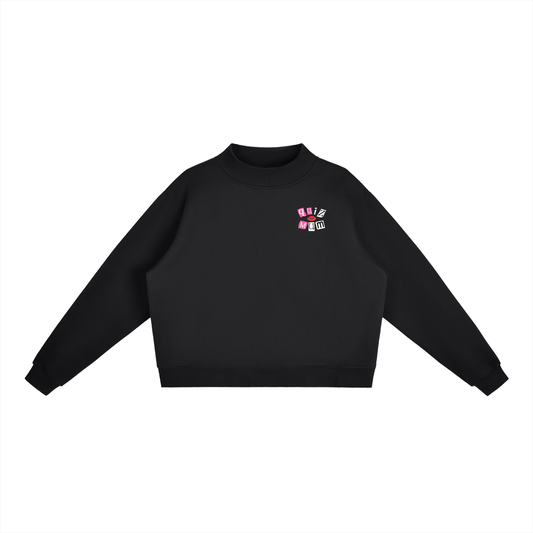 Quiz Mum Fleece Sweatshirt (Black)