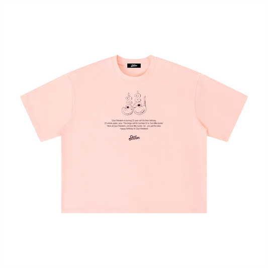 2 Little Ducks Birthday Unisex Boxy T-Shirt