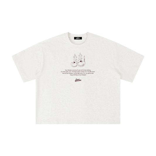 2 Little Ducks Birthday Unisex Boxy T-Shirt