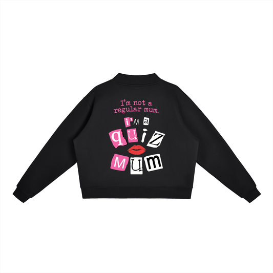 Quiz Mum Fleece Sweatshirt (Black)